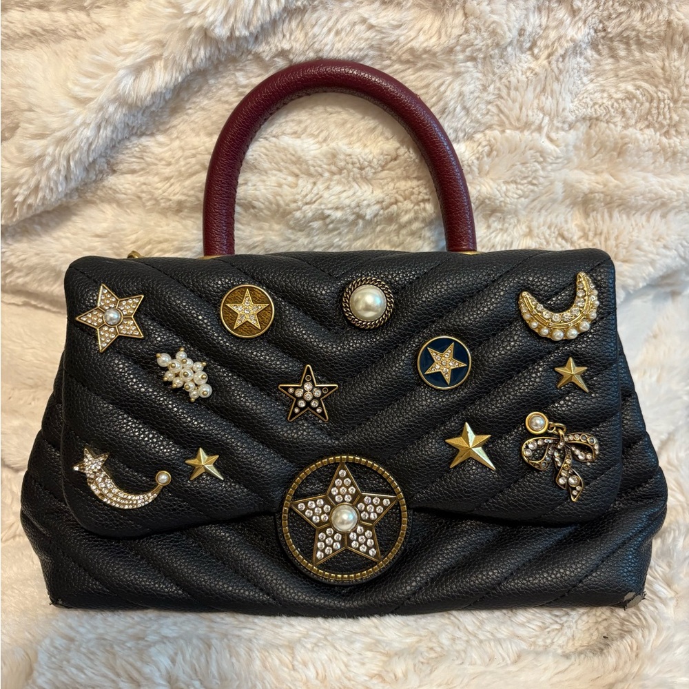 LYN Tweed Chain Shoulder Bag – Chanel Style – Used